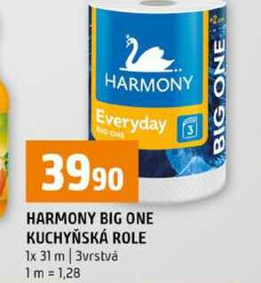 HARMONY BIG ONE KUCHYŇSKÁ ROLE 1x 31 m 3vrstvá