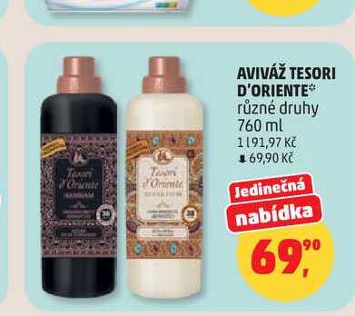 AVIVÁŽ TESORI D'ORIENTE různé druhy 760 ml Penny Market