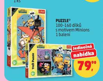 Puzzle 100-160 dílků