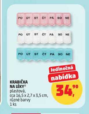 KRABIČKA NA LÉKY Penny Market