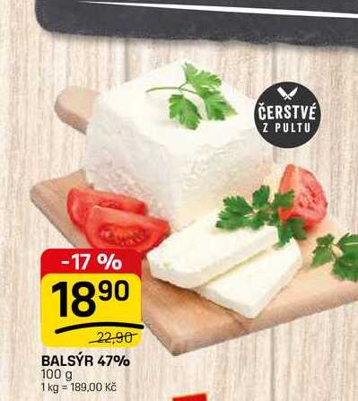 BALSÝR 47% 100 g