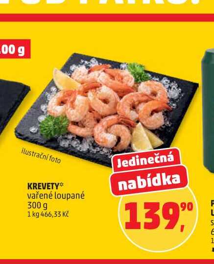 KREVETY vařené loupané 300g