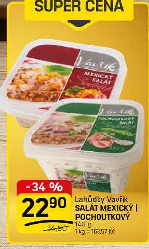 SALÁT MEXICKÝ | POCHOUTKOVÝ 140 g 