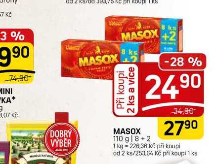 MASOX 110 g | 8+2 