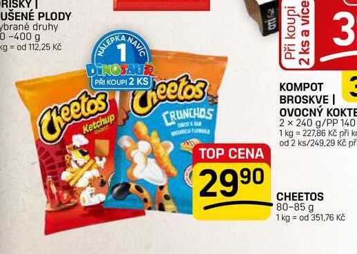 CHEETOS 80-85 g
