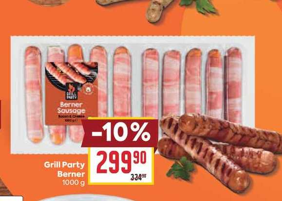 Grill Party Berner 1000 g  