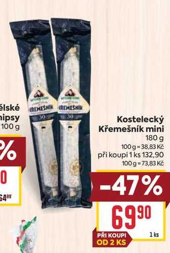 Kostelecký Křemešnik mini 180 g