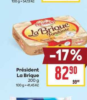 Président La Brique 200 g