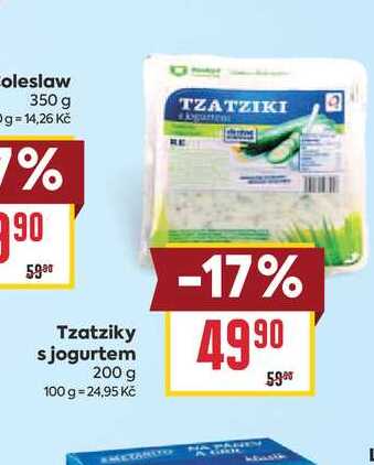 Tzatziky s jogurtem 200 g 
