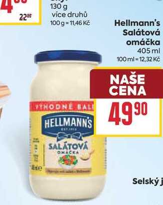 Hellmann's Salátová omáčka 405 ml 