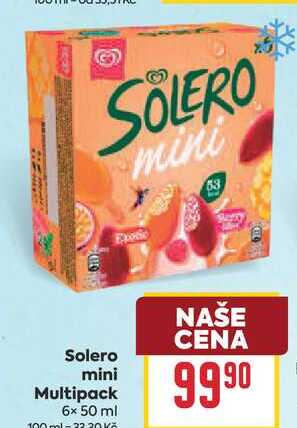 Solero mini Multipack 6x 50 ml 