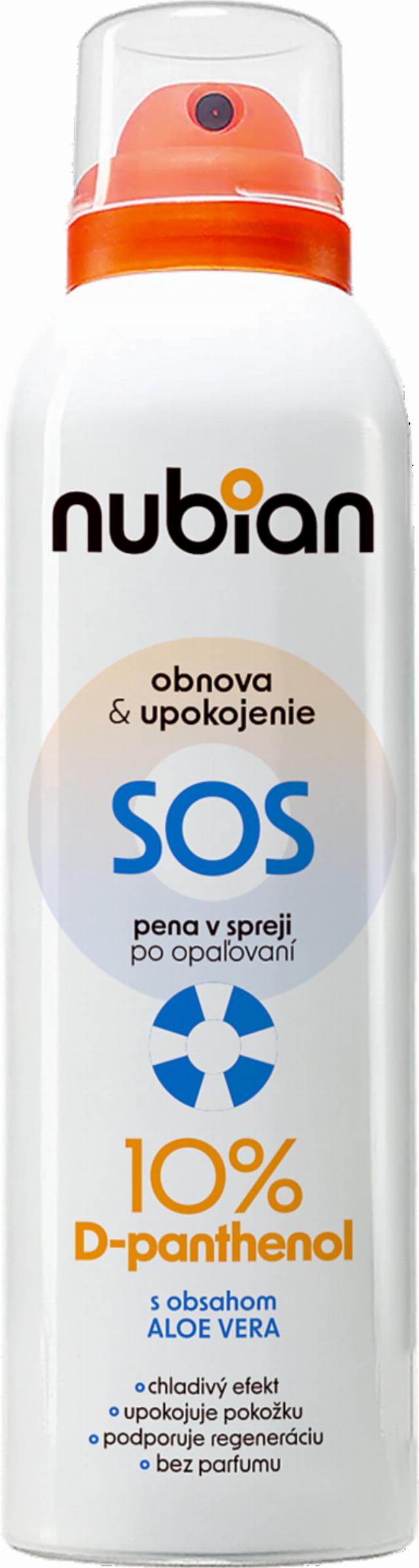 Nubian Panthenol Pěna po opalování 10 % Kaufland
