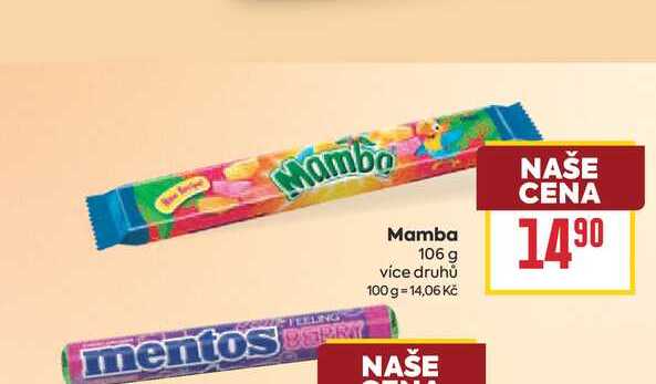 Mamba 106 g 