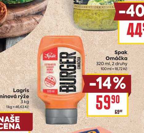 Spak Omáčka 320 ml