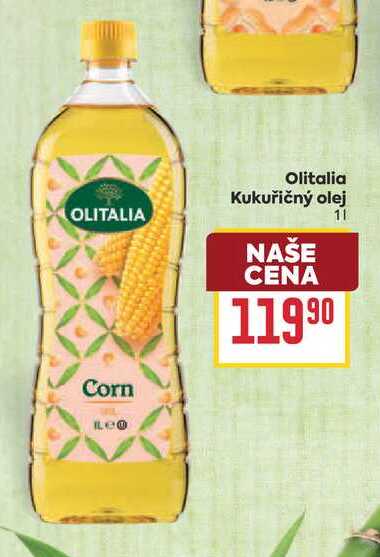 Olitalia Kukuřičný olej 1l