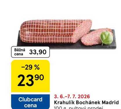 Krahulik Bochánek Madrid, 100 g