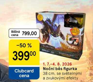 Noční běs figurka 38 cm, se světelnými a zvukovými efekty Tesco