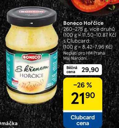 Boneco Hořčice, 260-275 g 