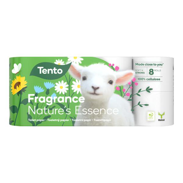 Tento Toaletní papír Nature's Essence 3vrstvý, 8 rolí Košík.cz