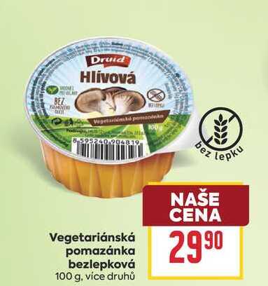 Vegetariánská pomazánka bezlepková 100 g 