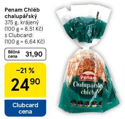 Penam Chléb chalupářský, 375 g, krájený