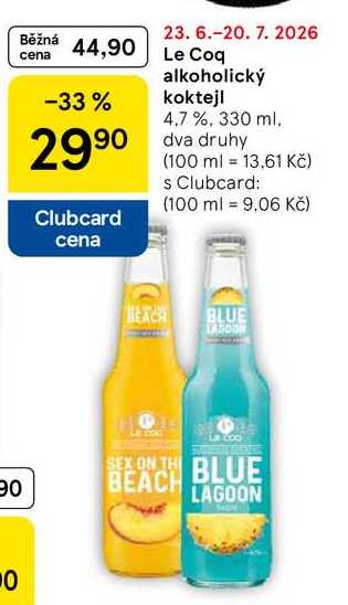 Le Coq alkoholický koktejl 4,7 %, 330 ml