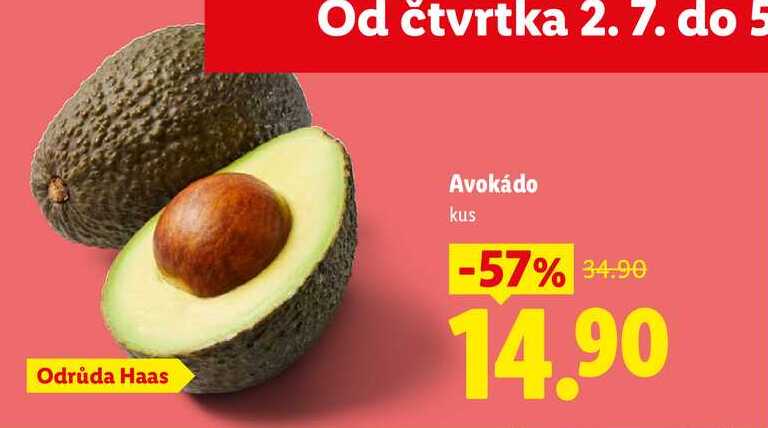 Avokádo, kus 