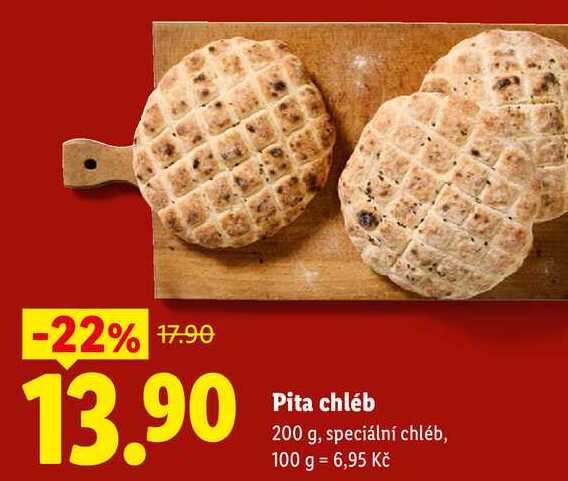 Pita chléb, 200 g