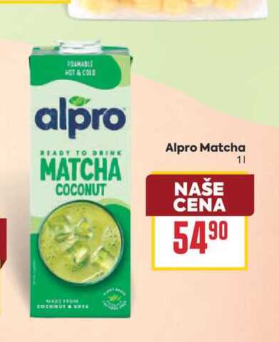 Alpro Matcha 1l