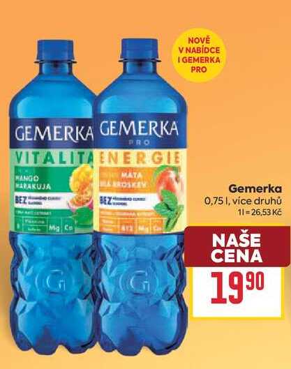 Gemerka 0,75l