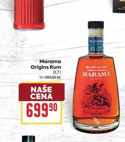 Marama Origins Rum 0,7l