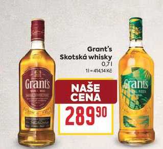 Grant's Skotská whisky 0,7l