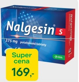 Nalgesin S 275 mg 40 potahovaných tablet
