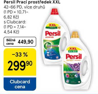 Persil Prací prostředek XXL, 42-66 PD Tesco