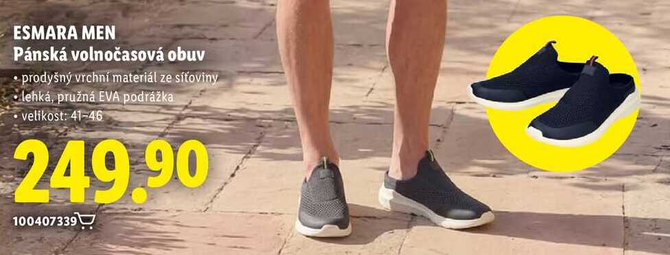 ESMARA MEN Pánská volnočasová obuv 