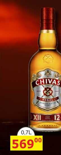 Chivas Regal 12y 0,7l 40%