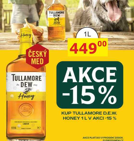 TULLAMORE D.E.W. Honey 1l