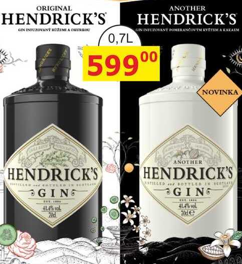 HENDRICK'S GIN 0,7l