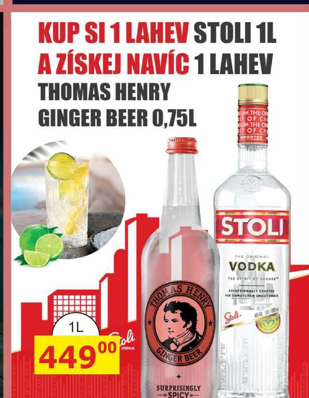 STOLI vodka 1L 