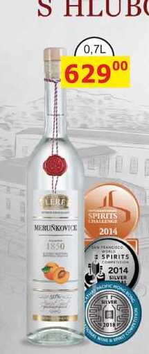 FLERET 1850 MERUŇKOVICE 0,7L