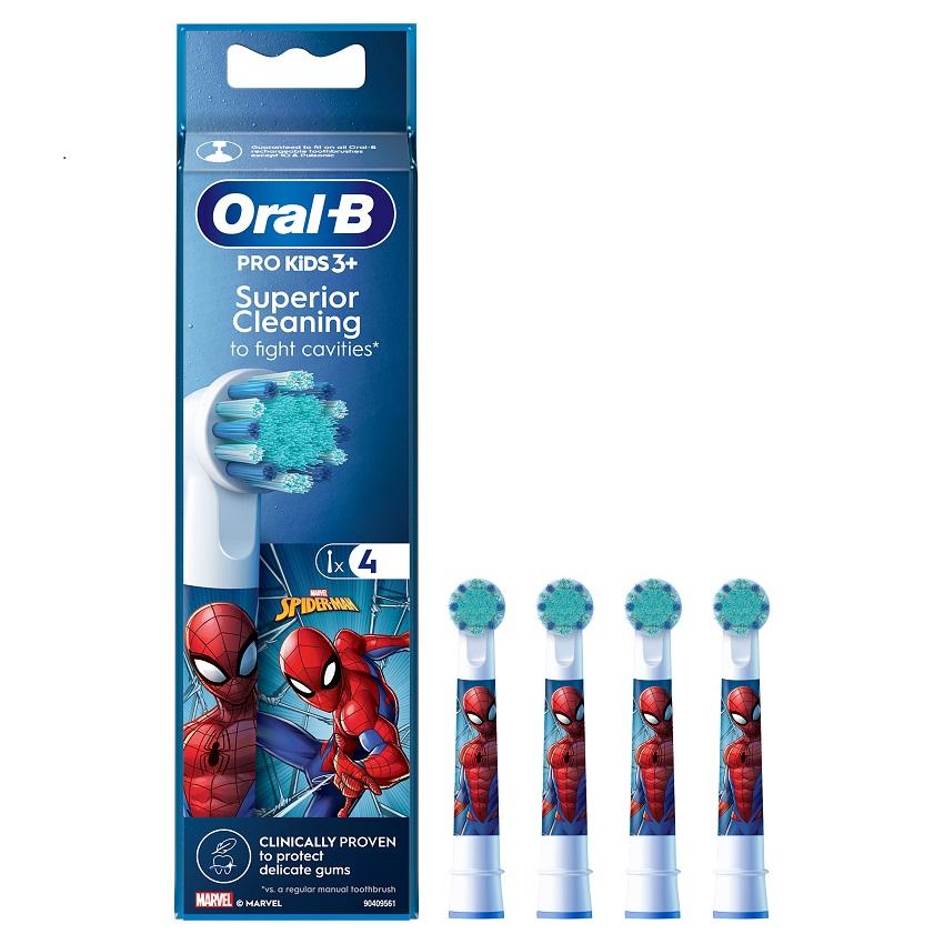 Oral-B EB 10-4 Spiderman náhradní hlavice 4ks Lékárna LEMON