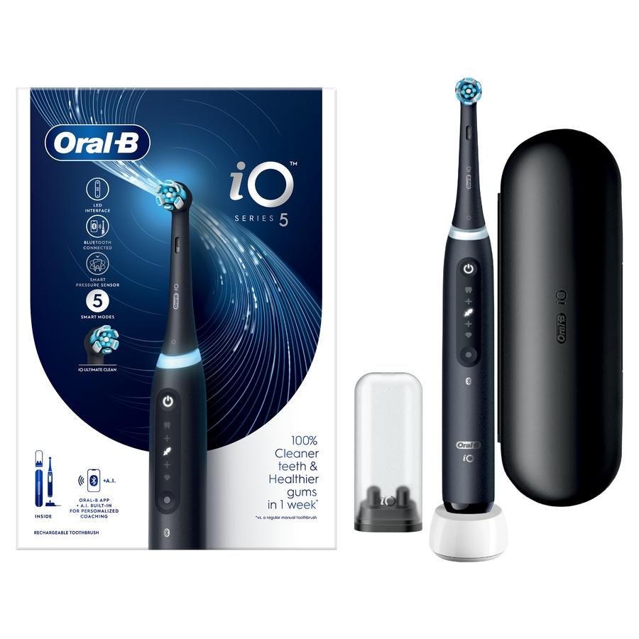 Oral-B iO Series 5 Matt Black elektrický zubní kartáček Lékárna LEMON