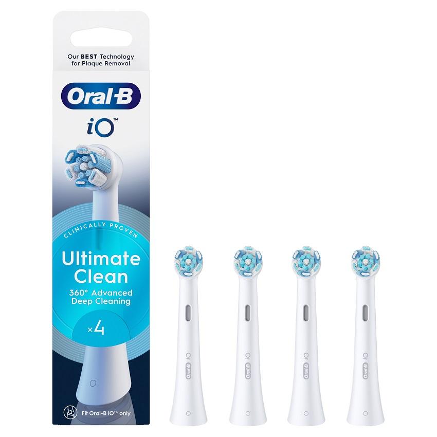 Oral-B iO Ultimate Clean White kartáčkové hlavice 4ks Lékárna LEMON