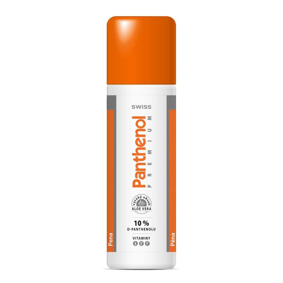 Panthenol 10% Swiss Premium pěna 125+25ml Lékárna LEMON