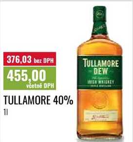 TULLAMORE 40% 1l