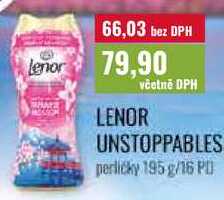 LENOR UNSTOPPABLES perličky 195 g/16 PD Ratio