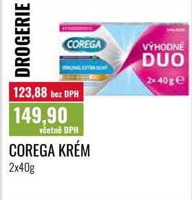 COREGA KRÉM, 2x40g Ratio