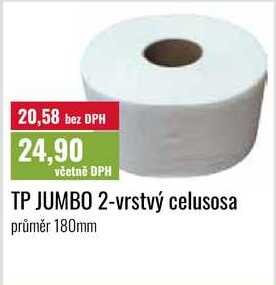 TP JUMBO 2-vrstvý celusosa Ratio