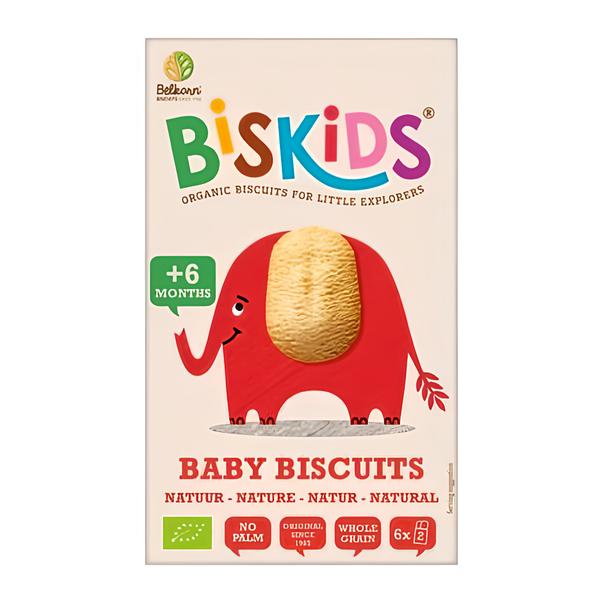 Belkorn BISkids BIO Dětské celozrnné sušenky Natural 6m+ Košík.cz