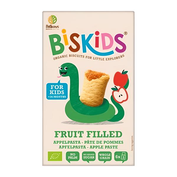 Belkorn BISkids BIO Měkké dětské sušenky s jablečným pyré bez přidaného cukru, 33 % ovoce Košík.cz
